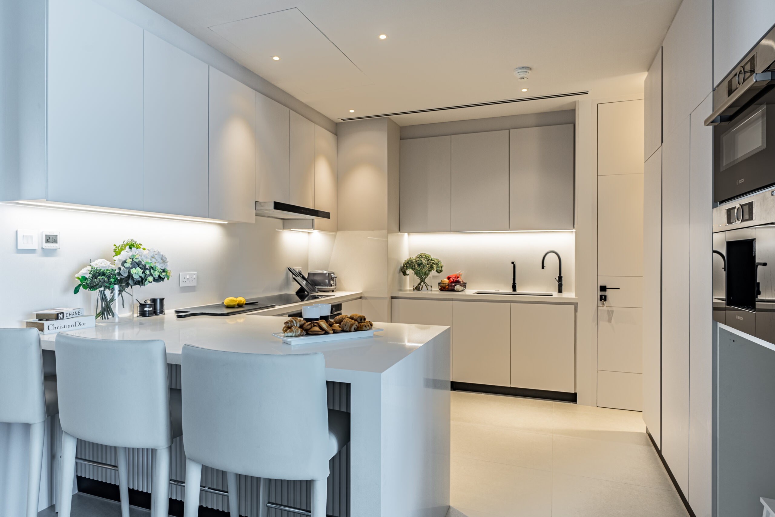 Contemporary interior detail